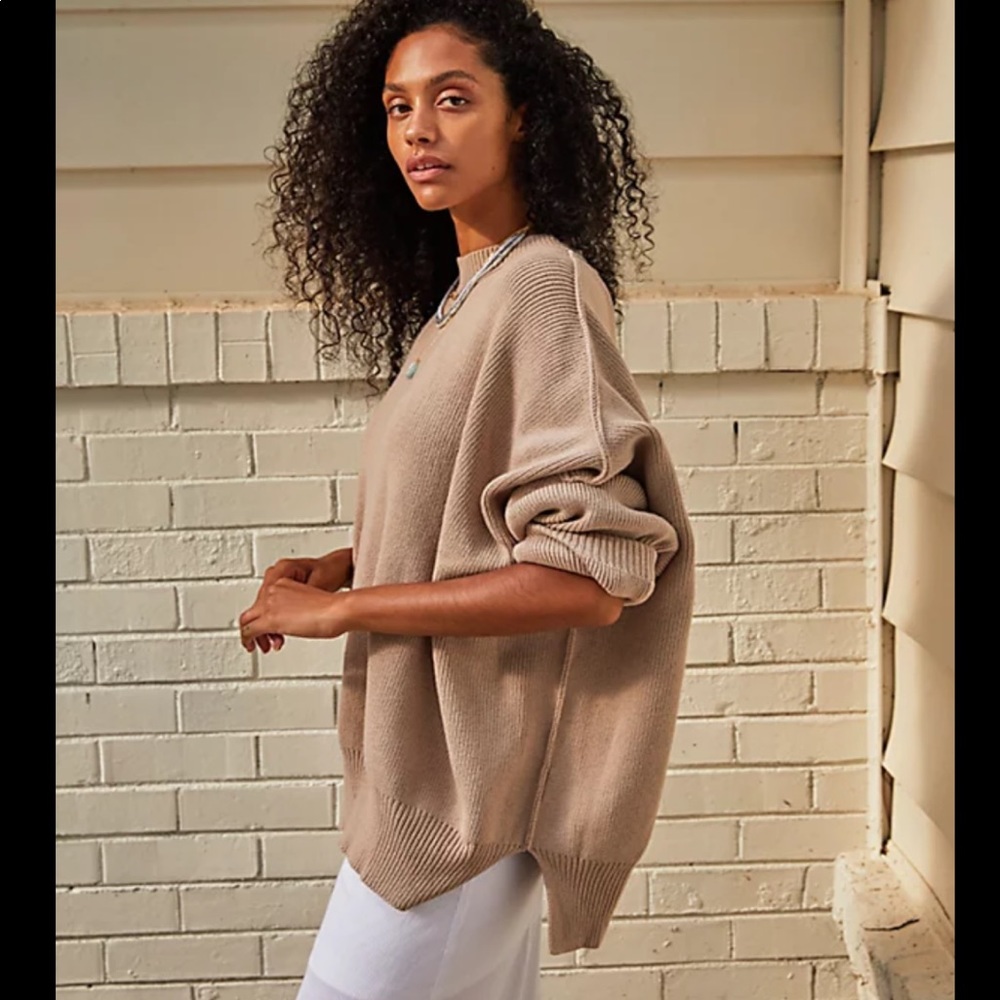 Free People Easy Street Tunic in Oat